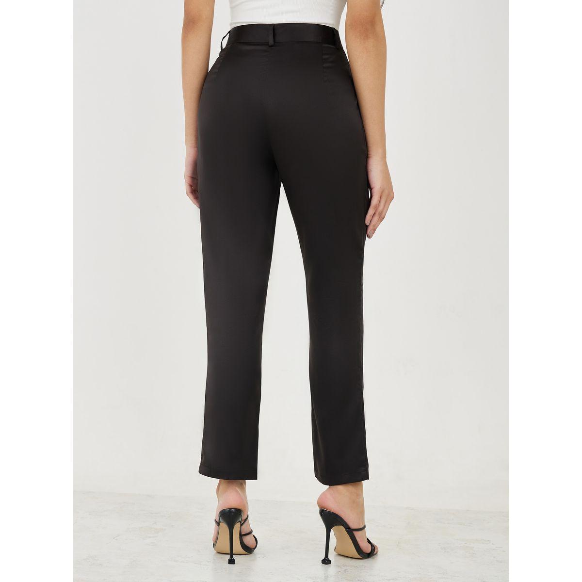 Styli Satin High Rise Ankle Length Tapered Pants-women-clothing-bottoms-trousers-image-4