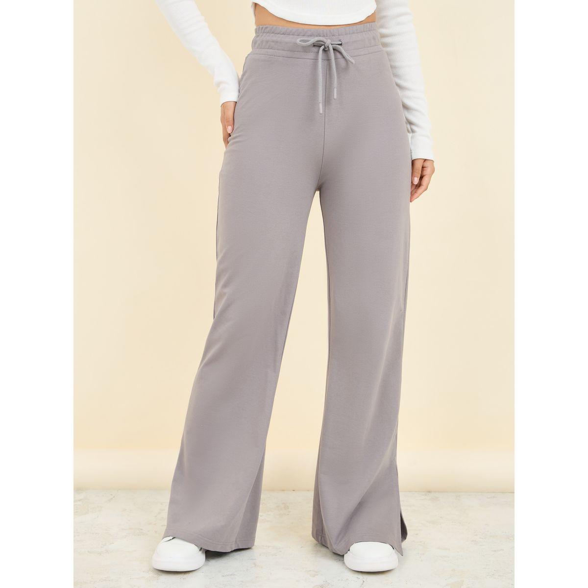 جوغر برباط خصر وشق جانبي-women-clothing-bottoms-joggers-image-1