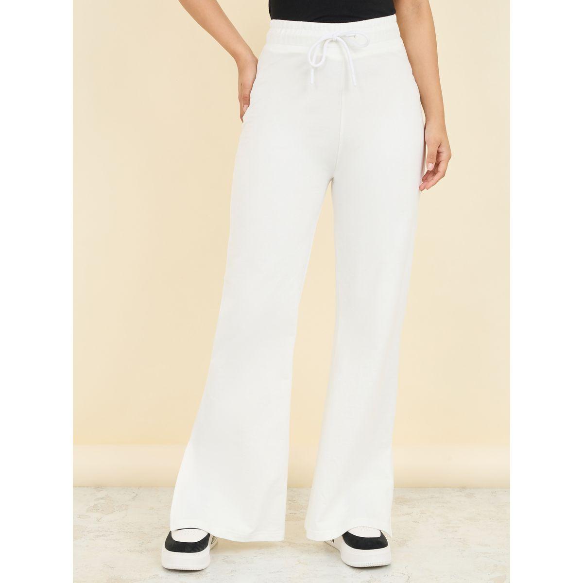 جوغر بحافة واسعة ورباط خصر-women-clothing-bottoms-joggers-image-1