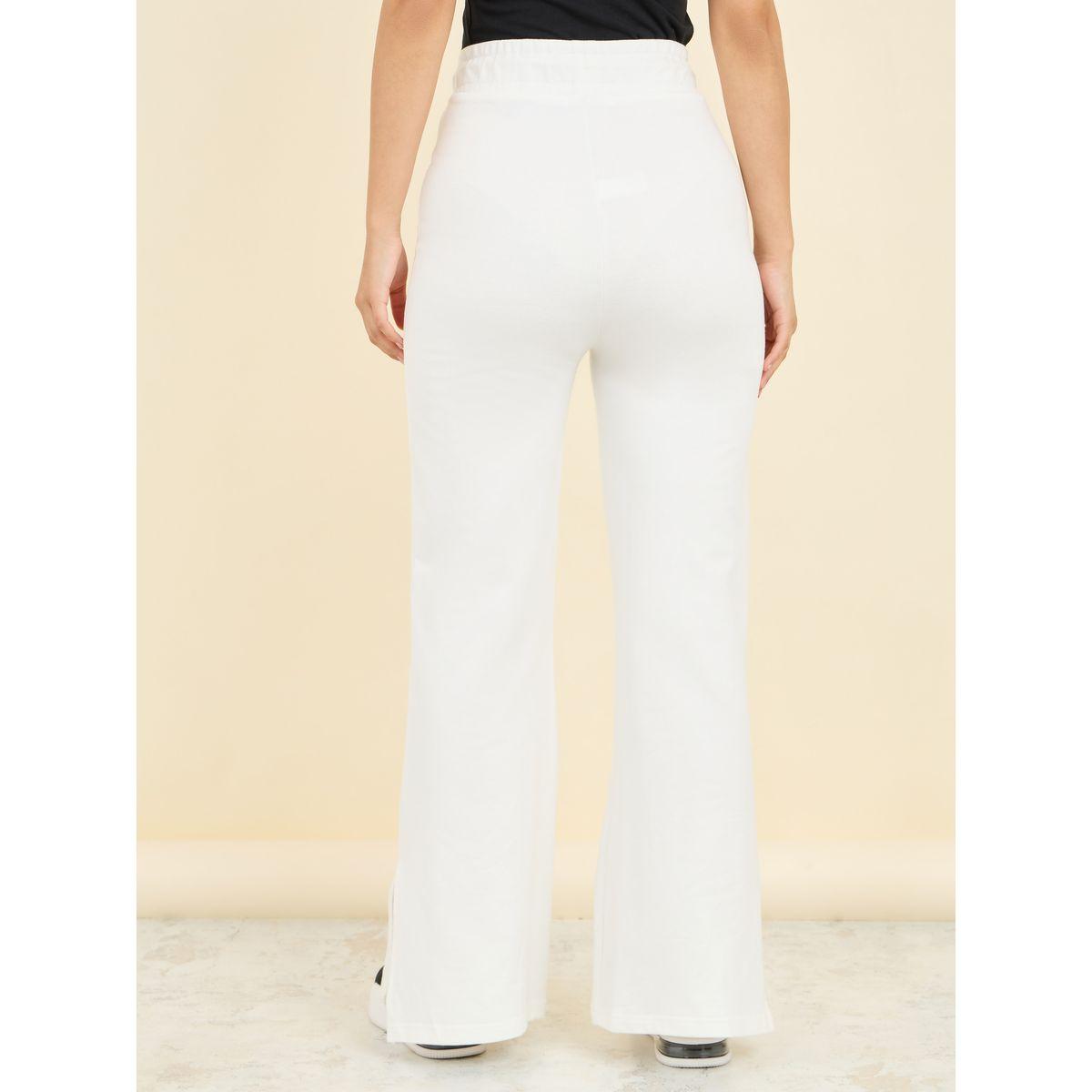 جوغر بحافة واسعة ورباط خصر-women-clothing-bottoms-joggers-image-4