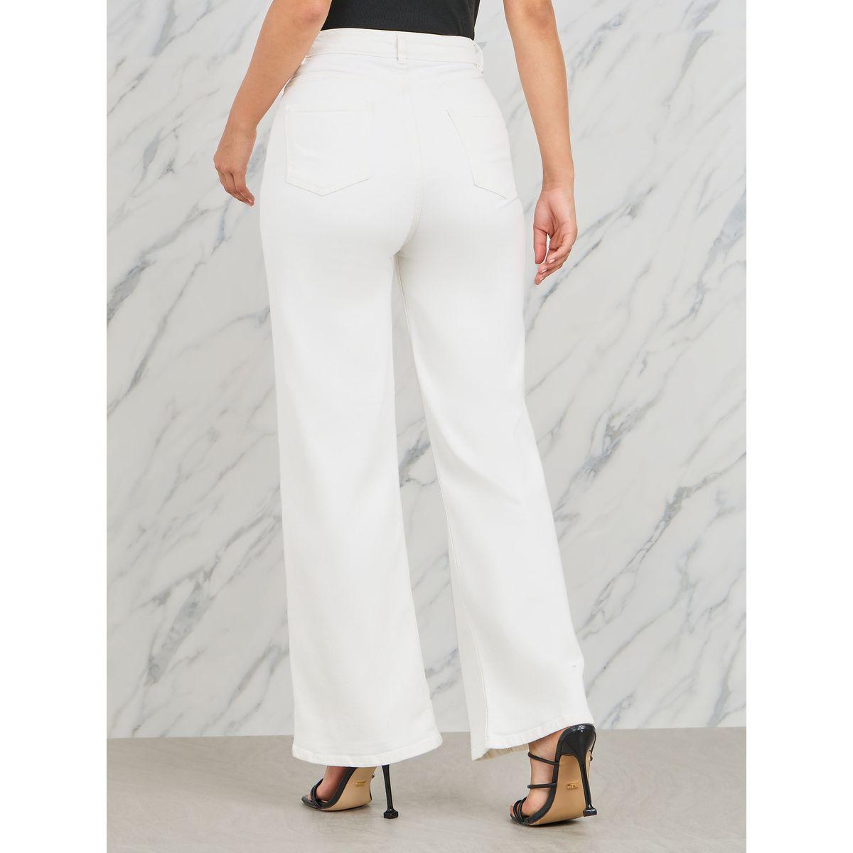 Styli Side Cut and Sew Panel Straight Fit Jeans-women-clothing-bottoms-jeans-image-4
