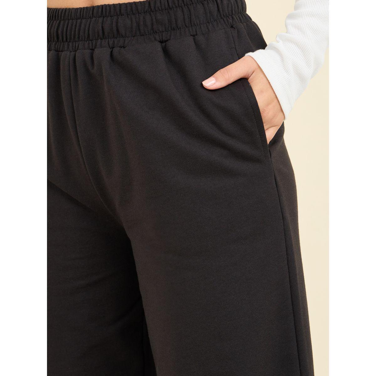 Styli High Rise Side Slit Hem Jogger-women-clothing-bottoms-joggers-image-3