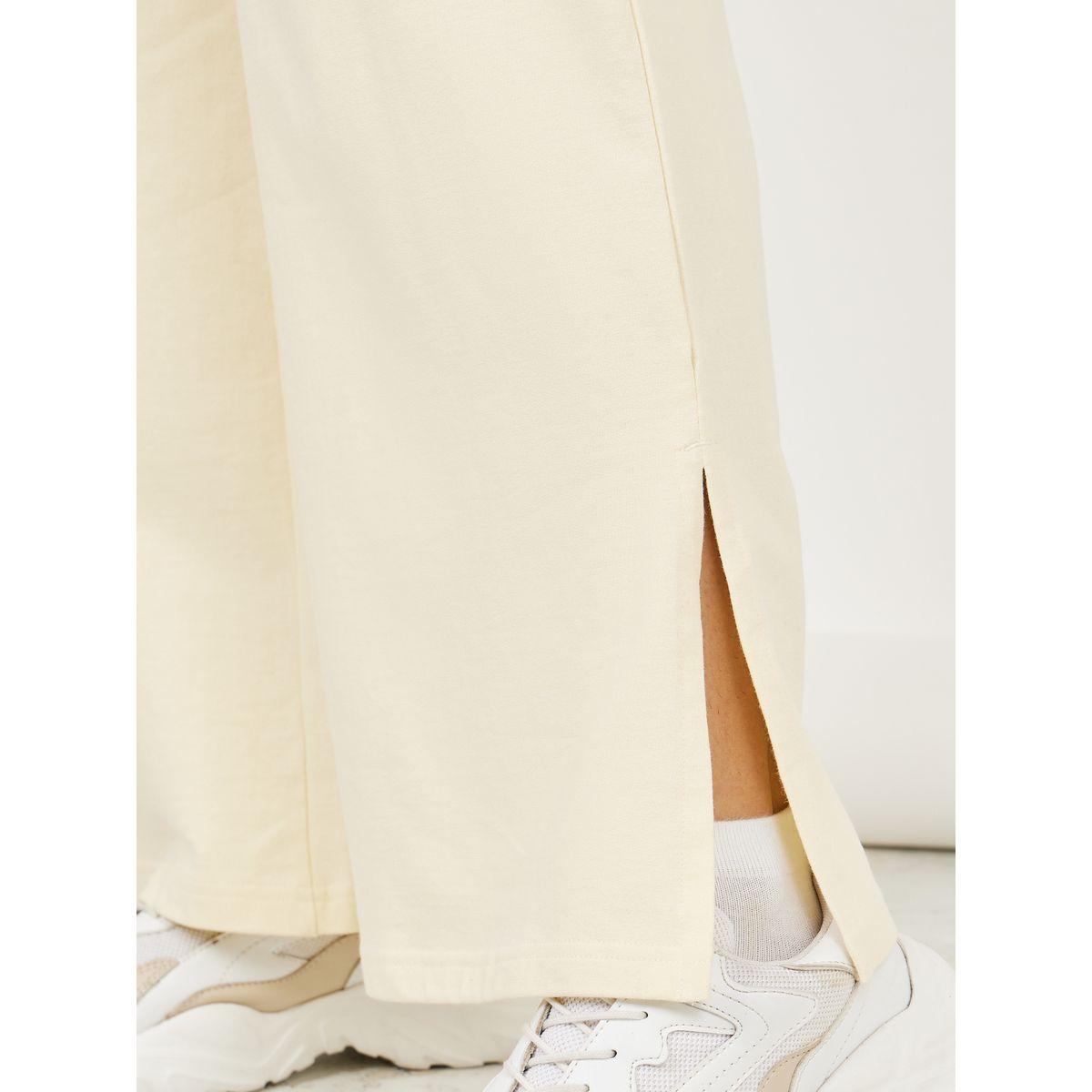 جوغر بخصر عالي وشق جانبي-women-clothing-bottoms-joggers-image-3