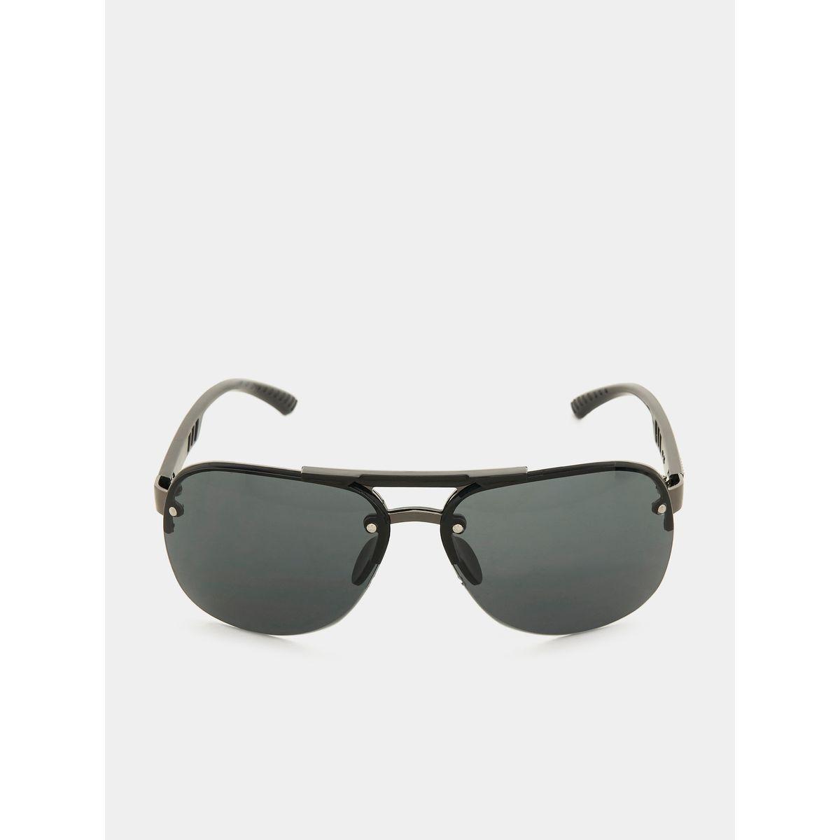 Styli Double Bridge Aviator Sunglasses-men-sunglasses-image-2