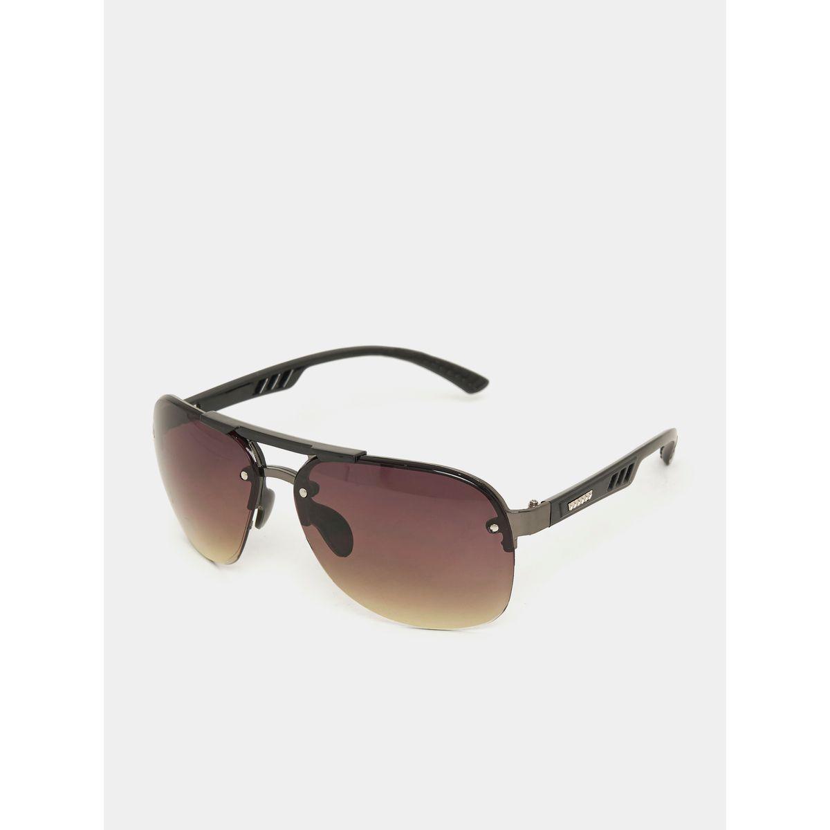 Styli Double Bridge Aviator Sunglasses-men-sunglasses-image-1