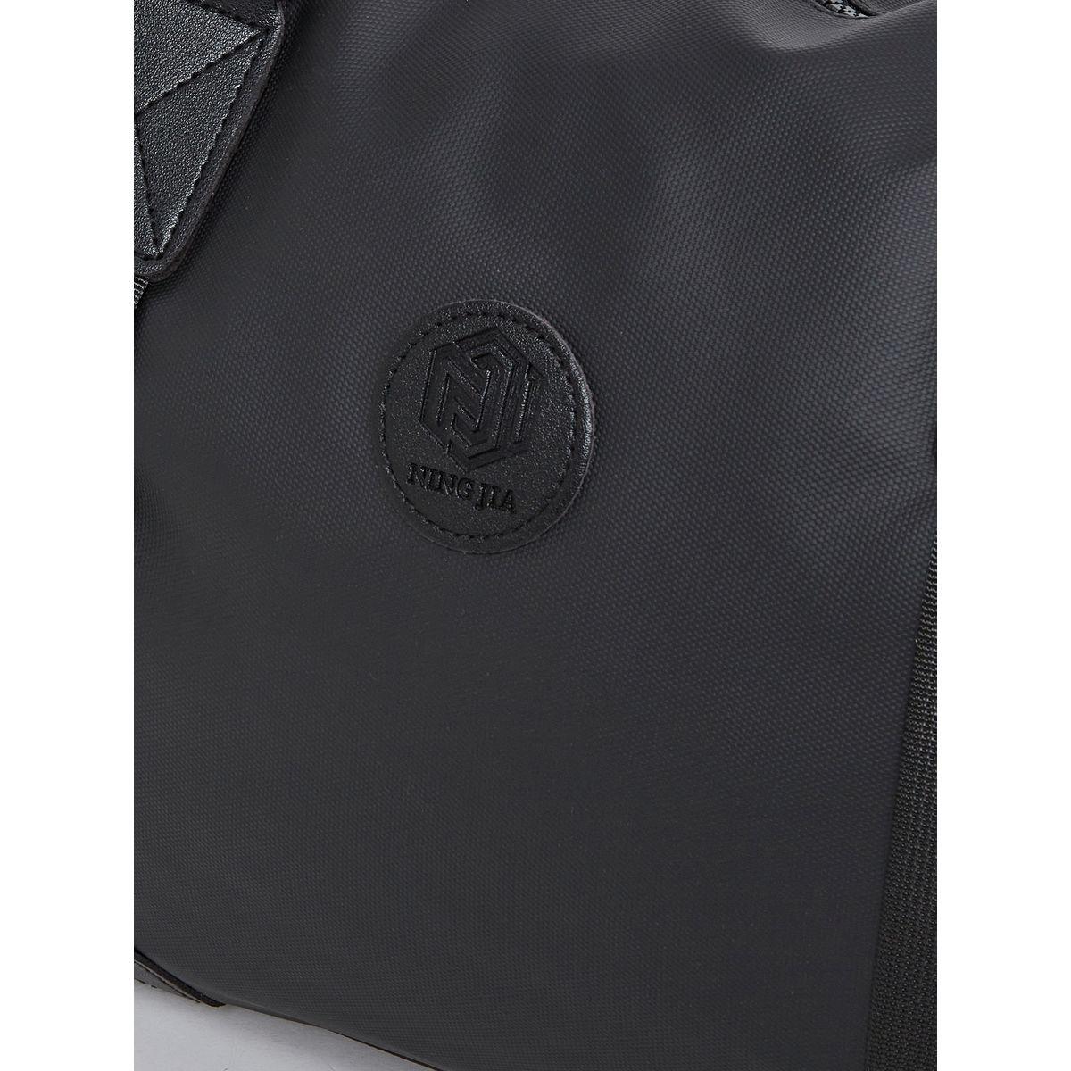 Styli Badge Detail Bag with Double Handles-travel-luggagesandbags-dufflebags-image-2