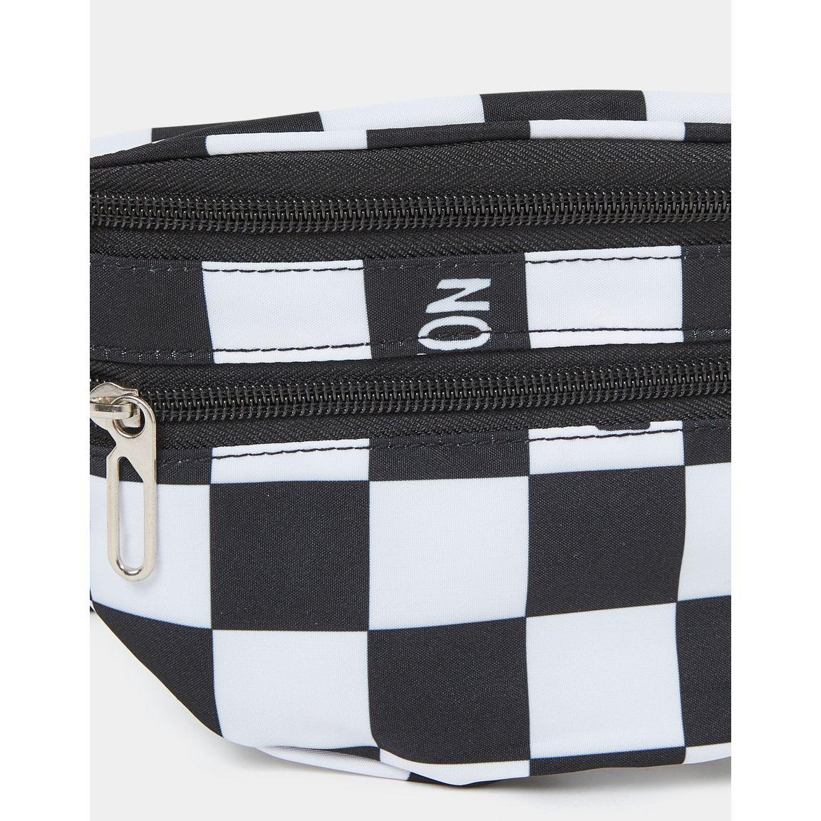 Styli Checked Zip Pocket Detail Bum Bags-men-bags-image-2
