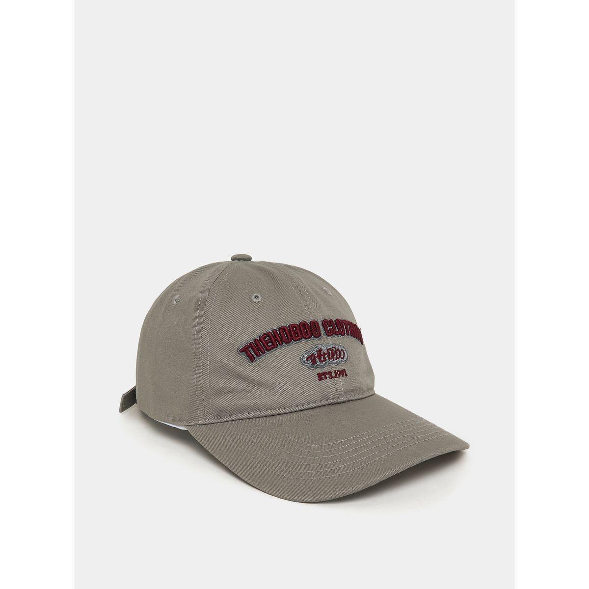 Styli Embroidered Baseball Cap with Plate Buckle Closure-men-caps-image-1