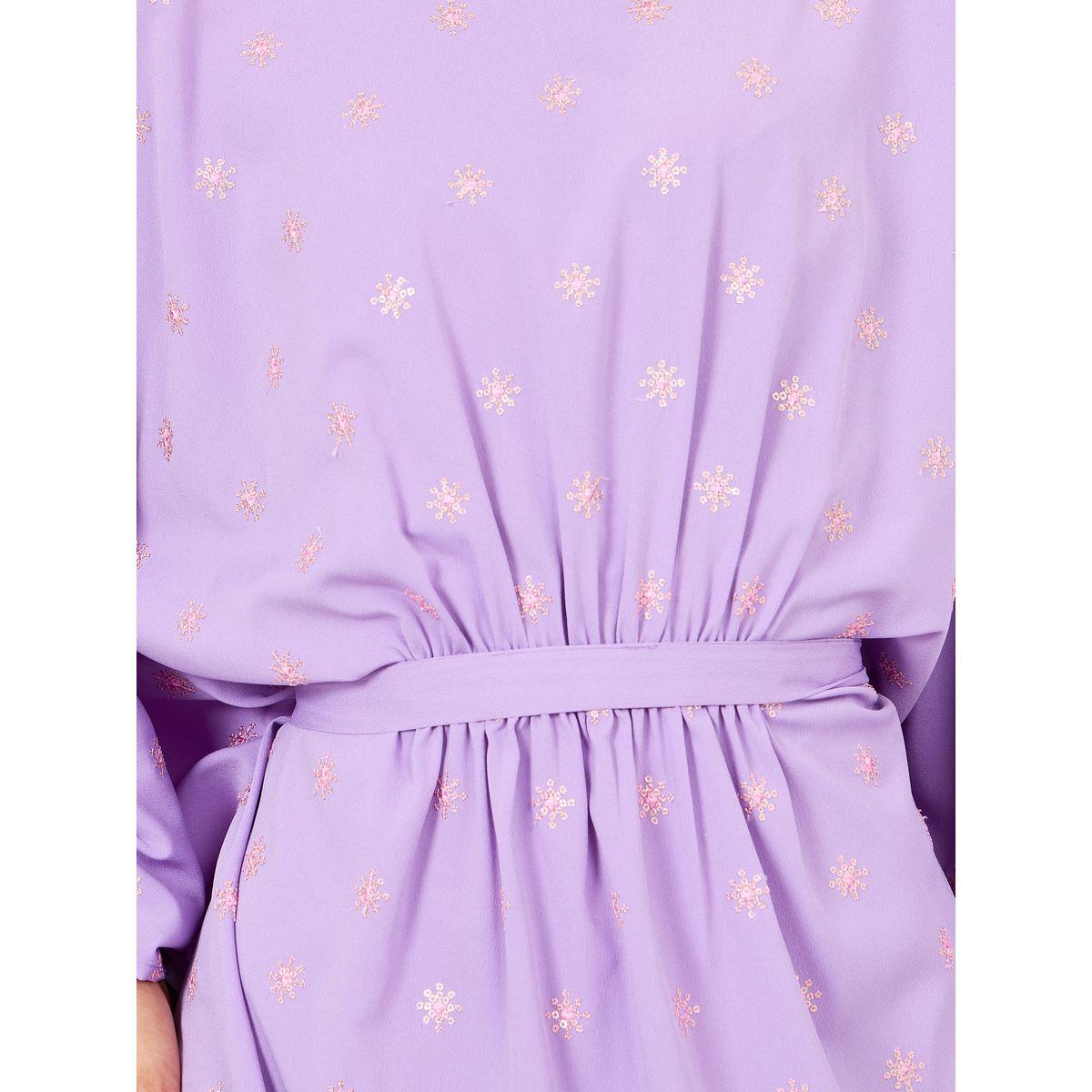 Styli Embroidered Batwing Sleeves Self Tie Up Kaftan-women-arabicclothing-kaftan-image-3