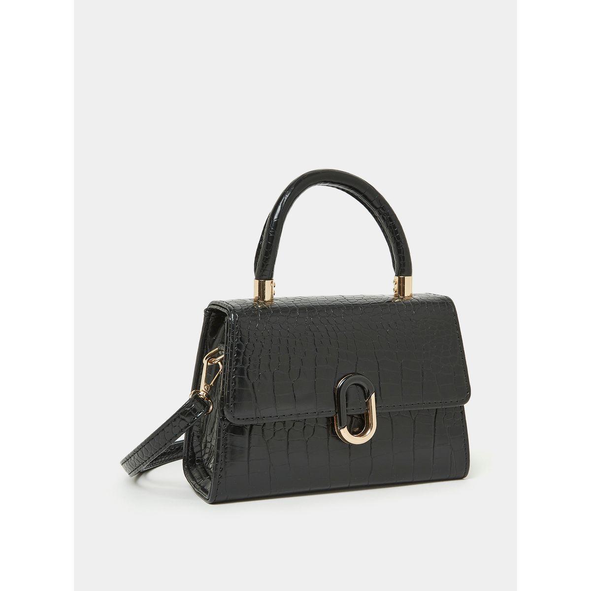 Styli Animal Textured Satchel Bag-women-bagsandwallets-handbags-image-1