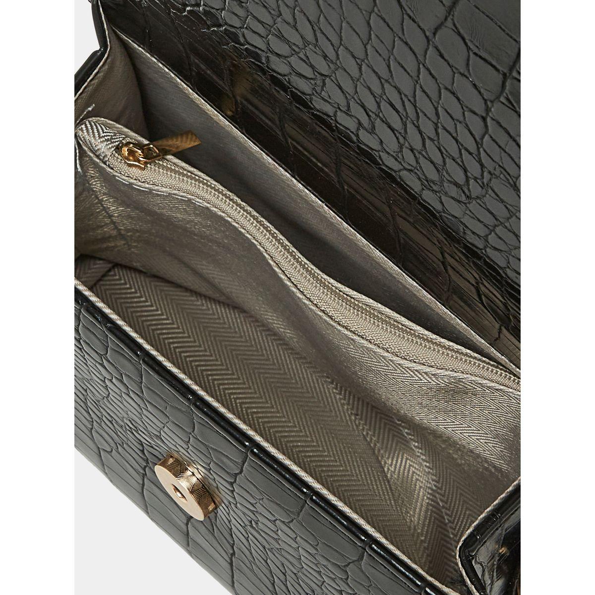 Styli Animal Textured Satchel Bag-women-bagsandwallets-handbags-image-4