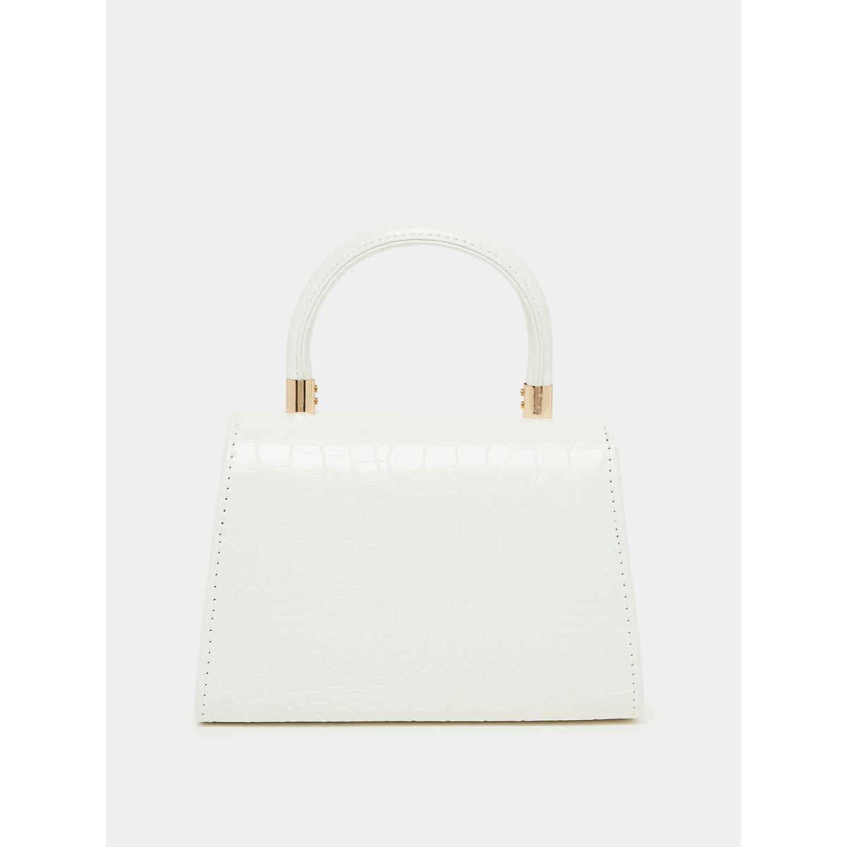 Styli Animal Textured Satchel Bag-women-bagsandwallets-handbags-image-3