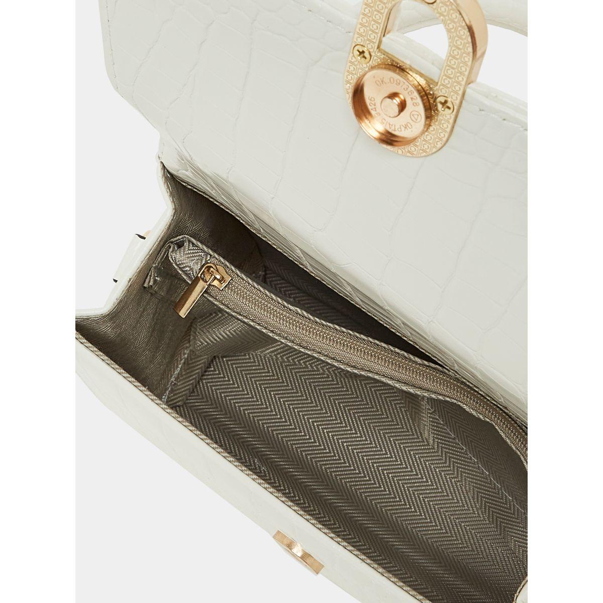 Styli Animal Textured Satchel Bag-women-bagsandwallets-handbags-image-4