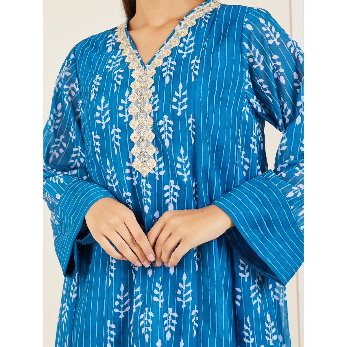 Styli Embroidered Printed Panel Jalabiya-women-arabicclothing-jalabiyas-image-3