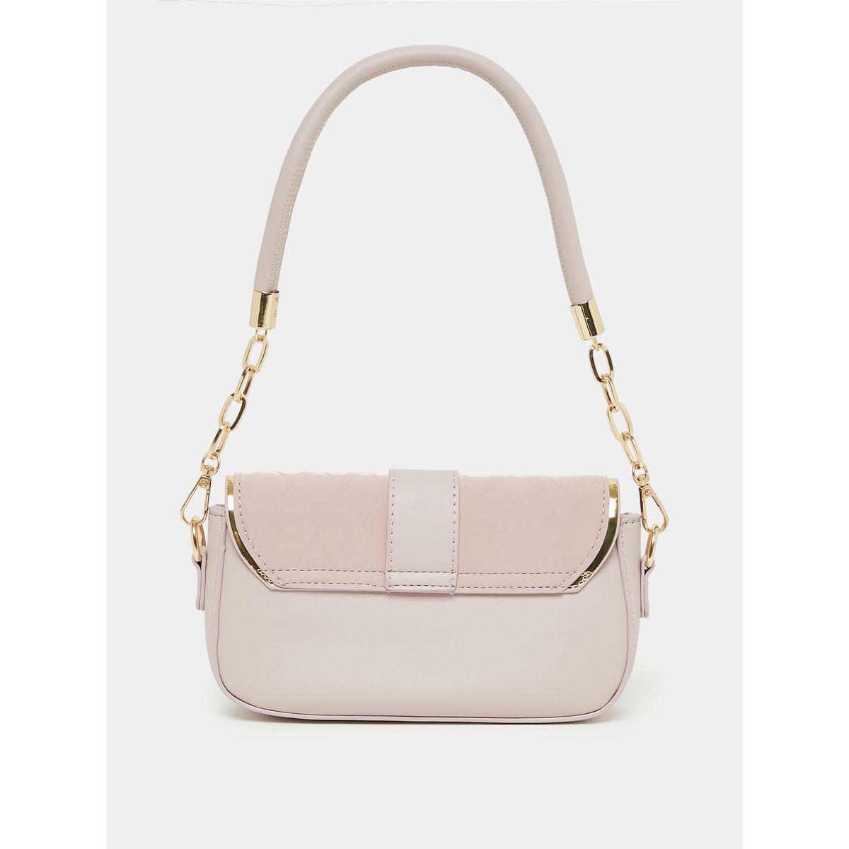 شنطة بحلية معدنية وتفاصيل بارزة الملمس-women-bagsandwallets-handbags-image-3