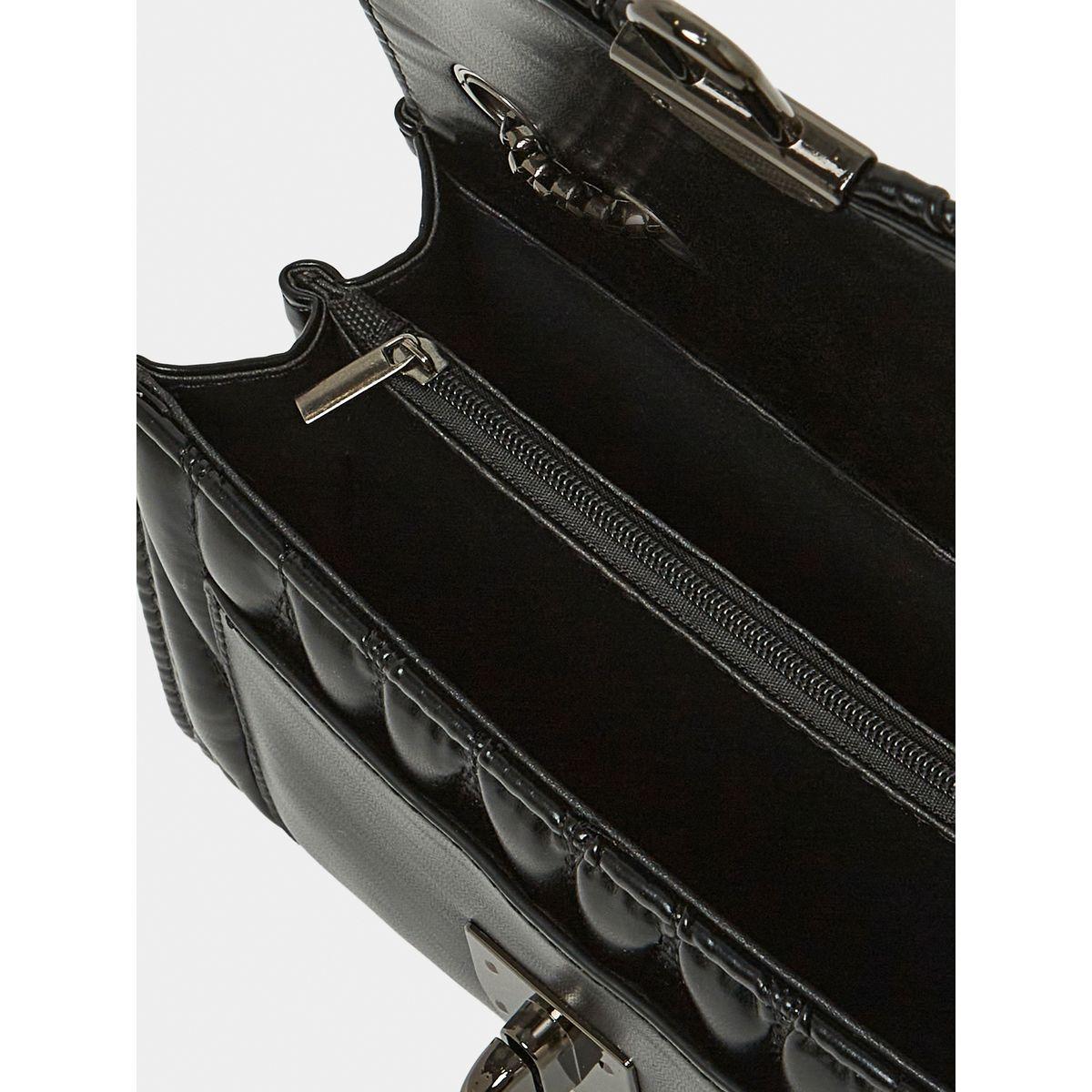 Styli Quilted Chain Strap Crossbody Bag-women-bagsandwallets-handbags-image-4