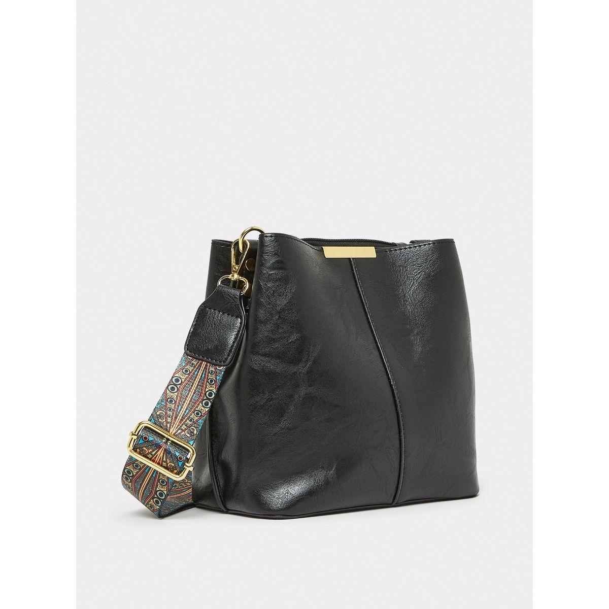 Styli Retro Ethnic Strap Bucket Bag-women-bagsandwallets-handbags-image-1