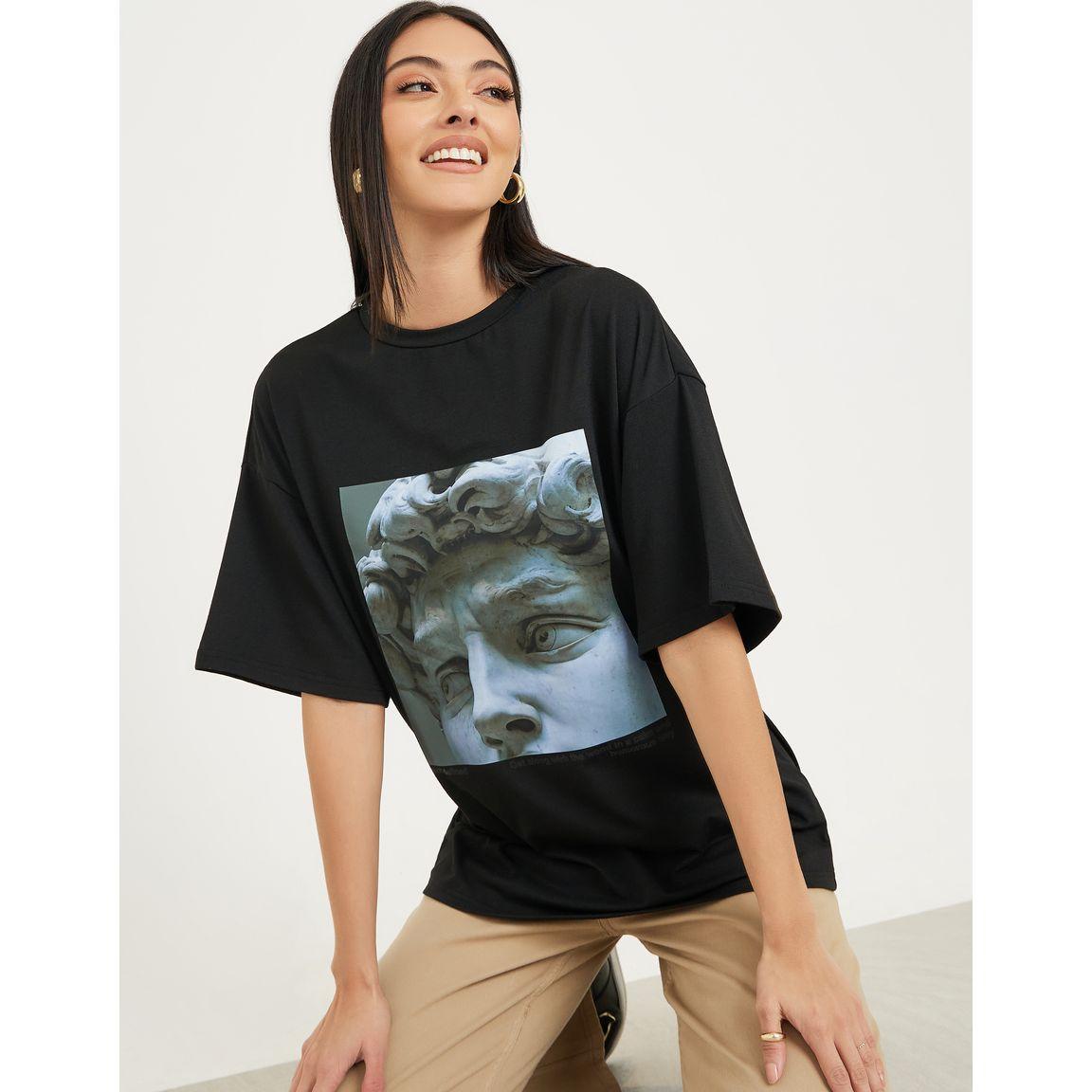 Styli Oversized Graphic Print Drop Shoulder T-Shirt-women-clothing-tshirts-image-1