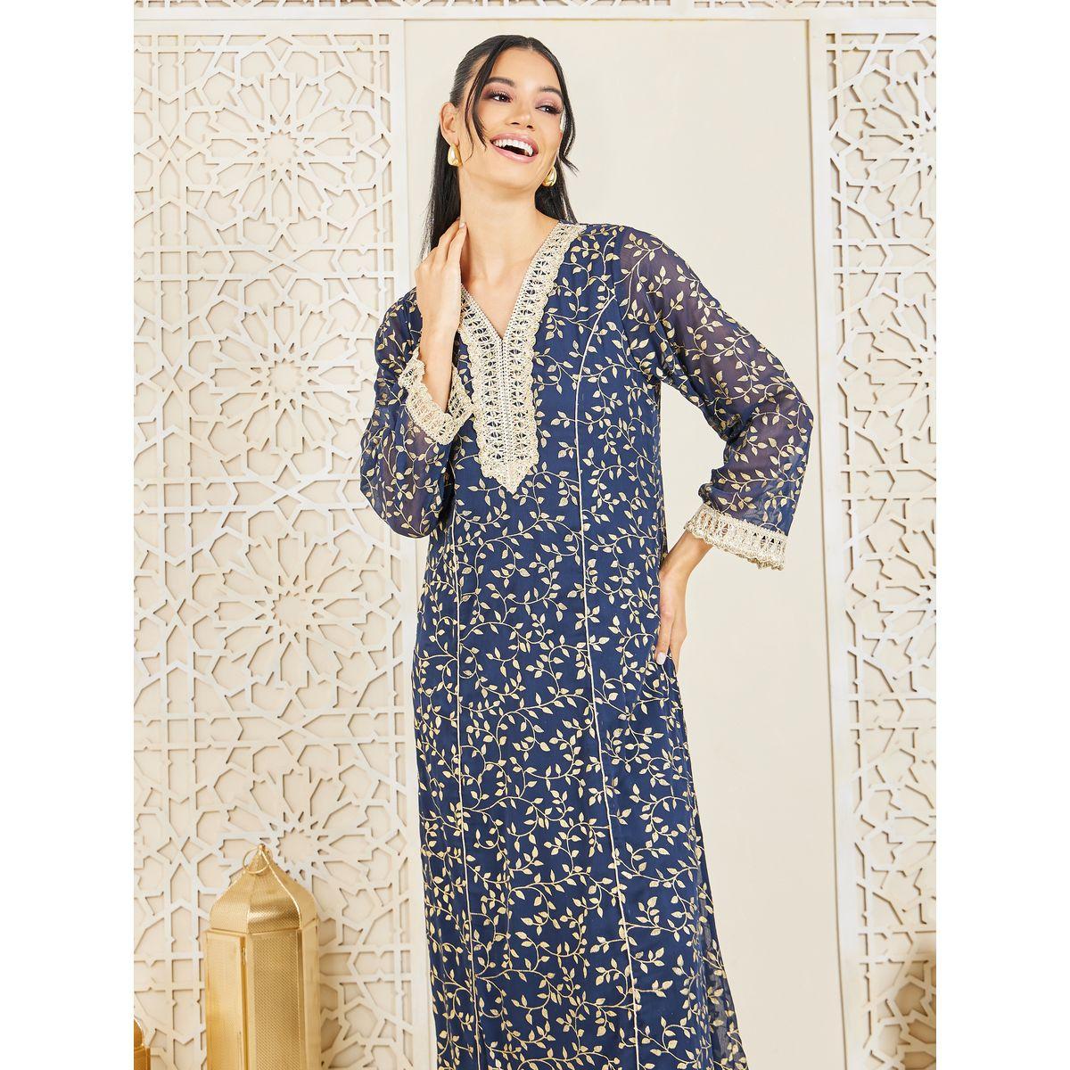 جلابية بتفاصيل مُطرّزة بدانتيل-women-arabicclothing-jalabiyas-image-2