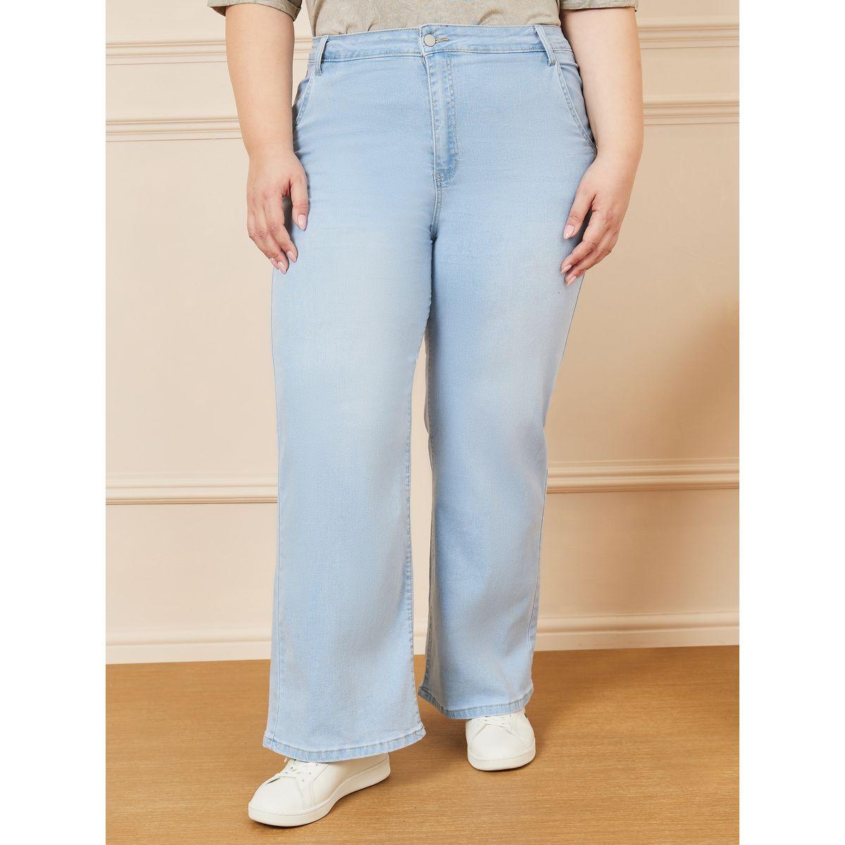 جينز بمقاس كبير وقصة سكاتر-women-clothing-bottoms-jeans-image-1