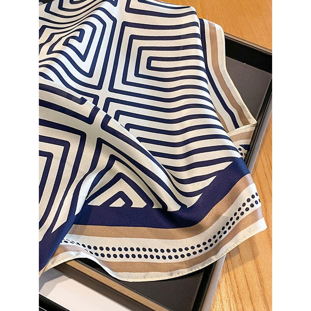 Styli Geo Print Scarf-women-winterwear-scarves-image-3