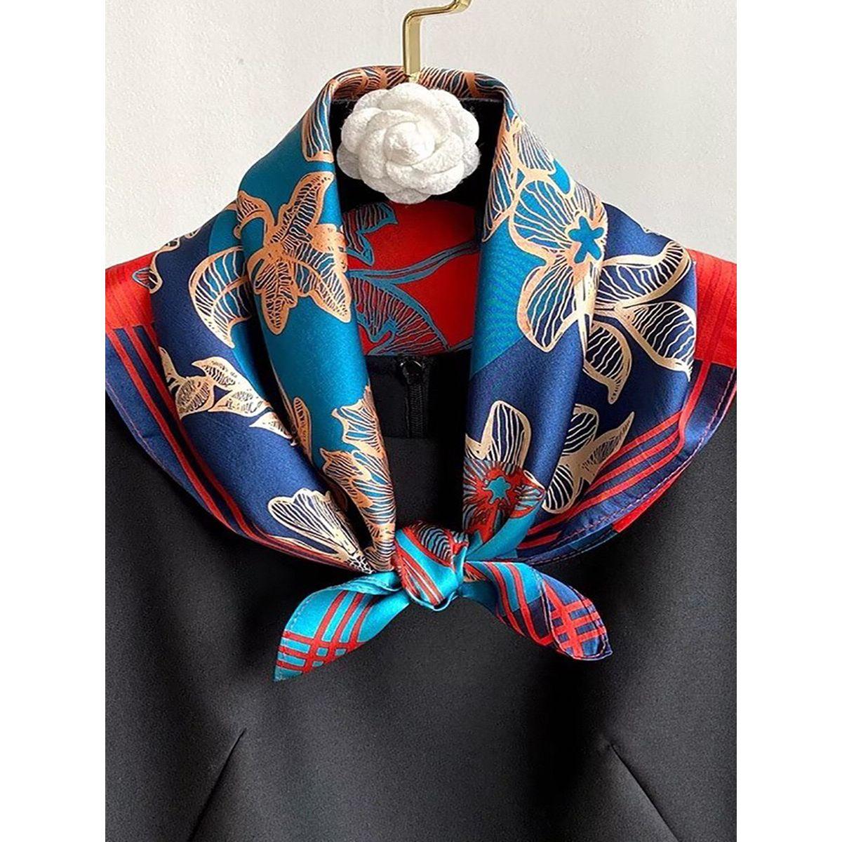 Styli Foil Print Scarf-women-winterwear-scarves-image-3