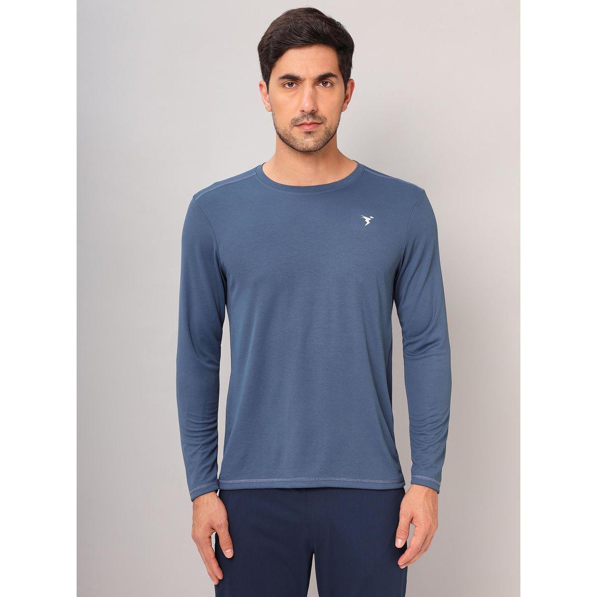 Solid Round Neck Slim Fit T-Shirt-men-clothing-tshirtsandpolos-tshirts-image-1