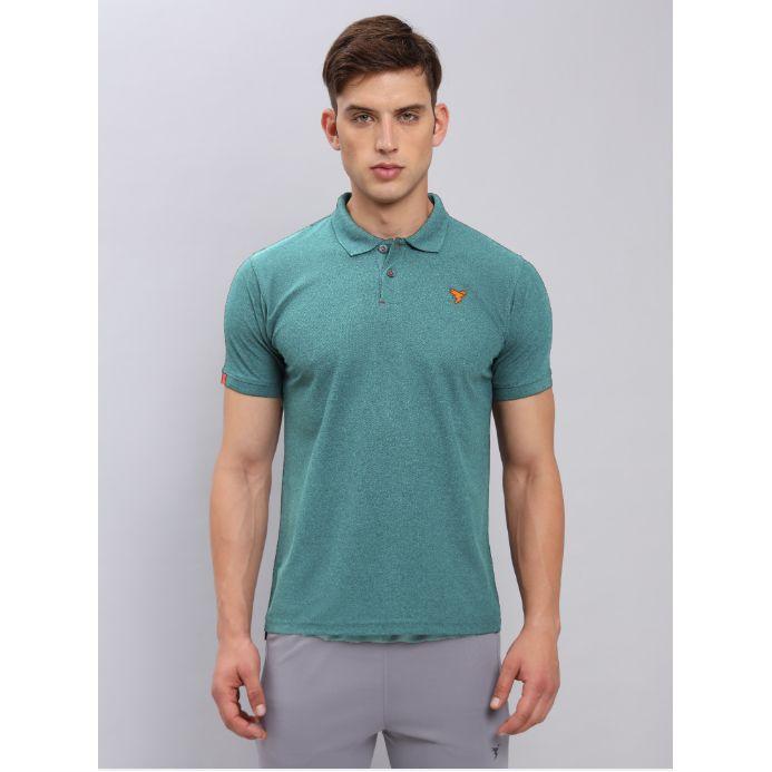 Technosport X Styli  Melange Pique Polo Neck T-Shirt-men-clothing-tshirtsandpolos-polos-image-1