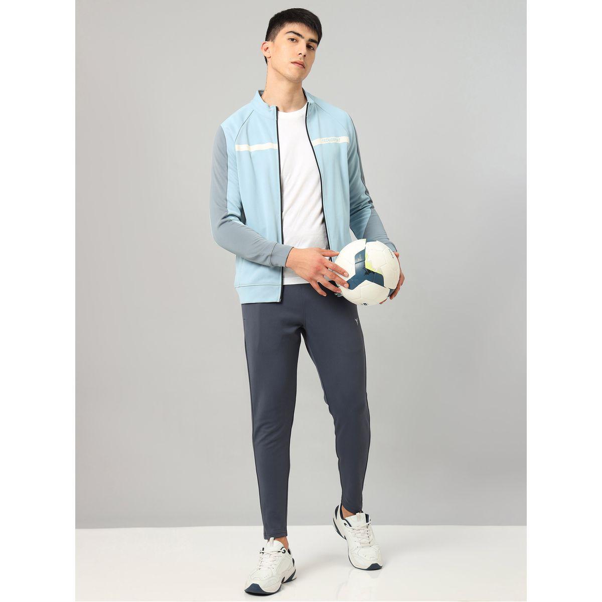 Technosport X Styli Contrast Panel Sleeve Full Zip Sports Jacket-men-clothing-jacketsandblazers-jackets-image-4