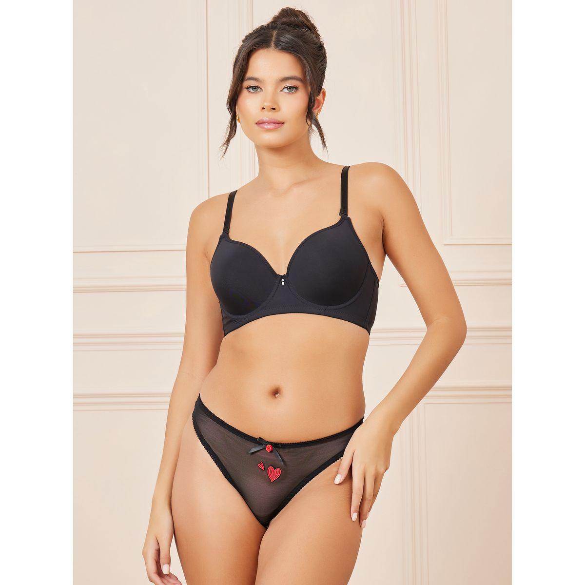 مجموعة من 3 سراويل داخلية بنمط ثونغ-women-clothing-lingerie-panties-image-1
