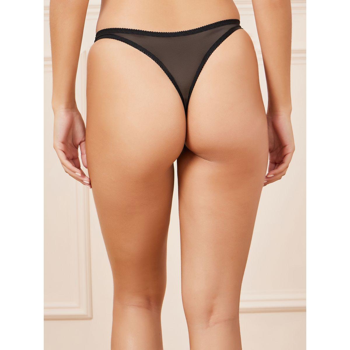 Styli Pack of 3 - Heart Embroidered Mesh Thong-women-clothing-lingerie-panties-image-4