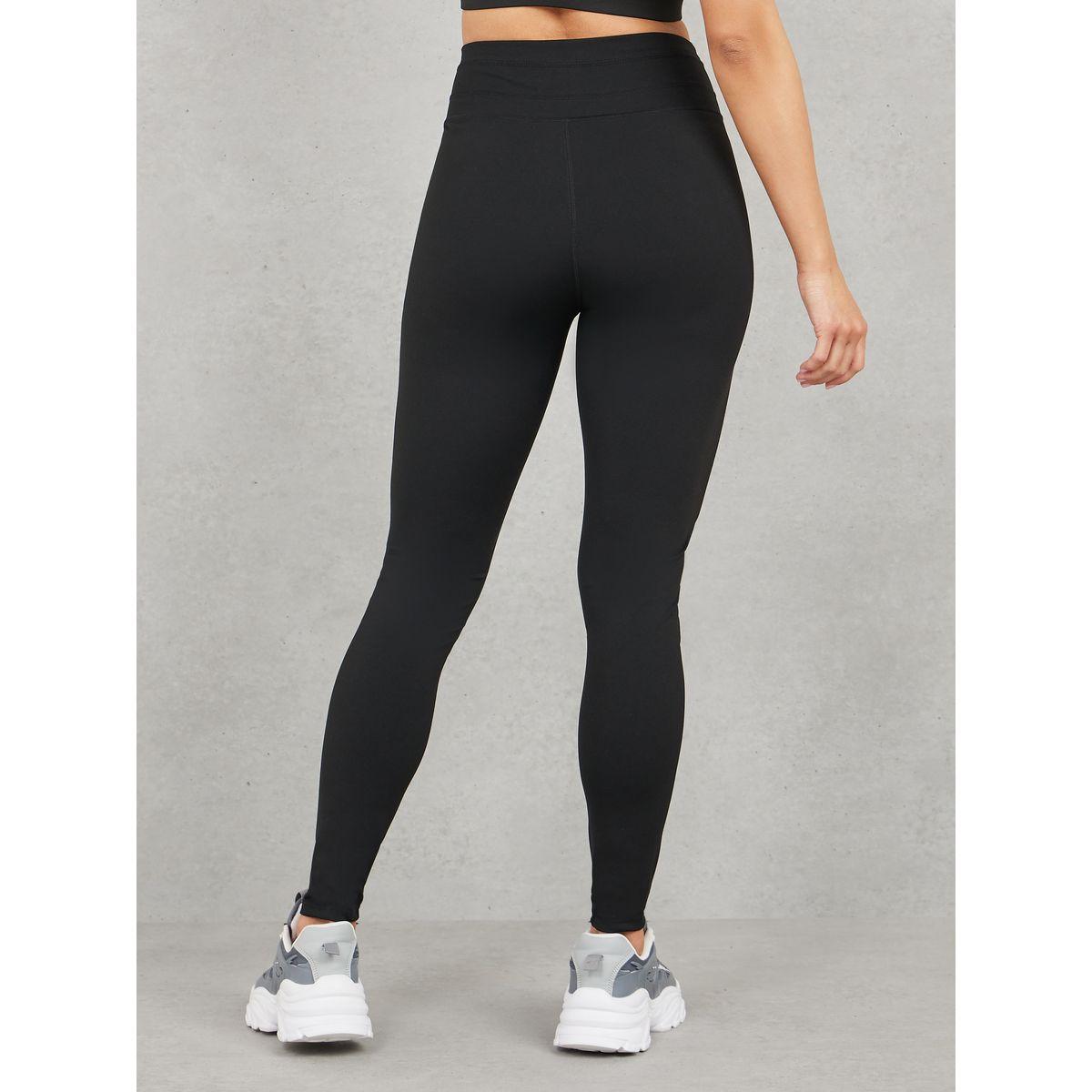 Styli Active Broad Waistband Side Motivation Slogan Print Full Length Legging-women-clothing-sportswearandactivewear-bottoms-joggersandtrackpants-image-4