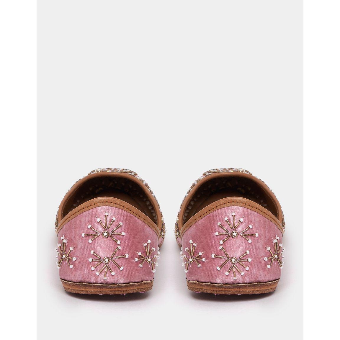 Styli Ethnic Embellished Flat Shoes-women-shoes-loafersandmoccasins-image-3