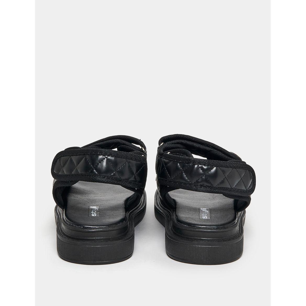 Styli Quilted Platform Sandals-women-shoes-sandals-flats-image-3