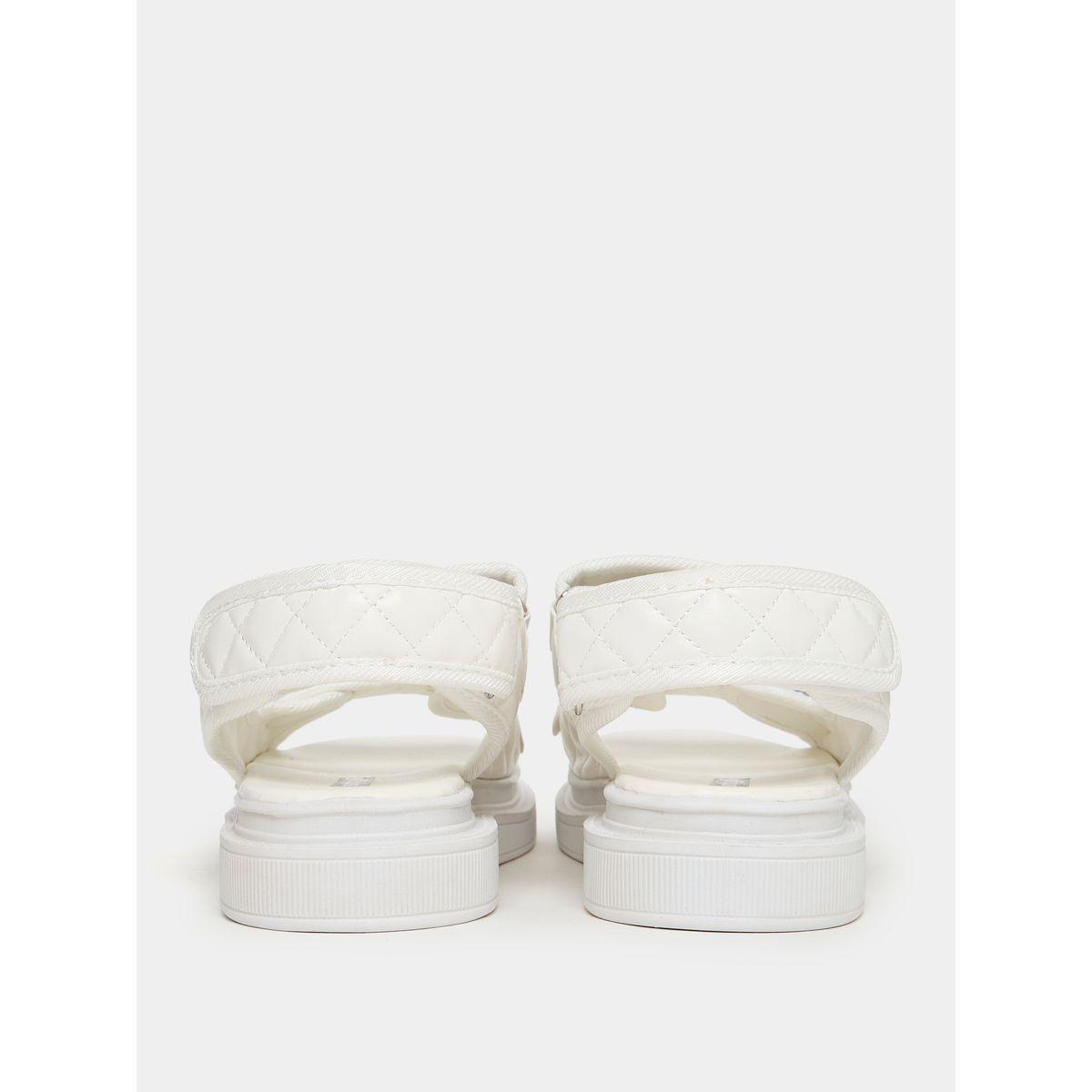 Styli Quilted Platform Sandals-women-shoes-sandals-flats-image-4