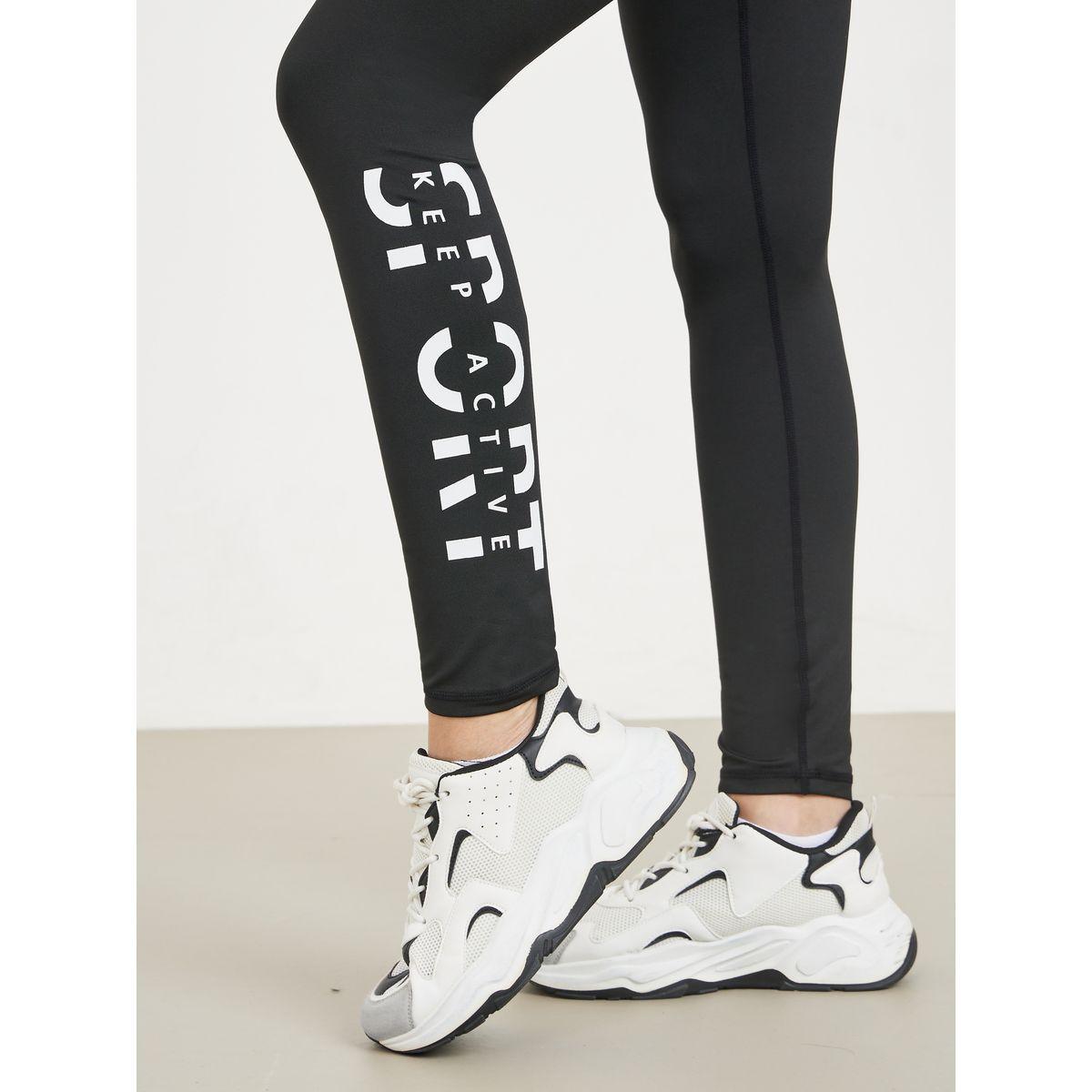Styli Active Side Slogan Print Full Length Active Leggings-women-clothing-sportswearandactivewear-bottoms-joggersandtrackpants-image-3