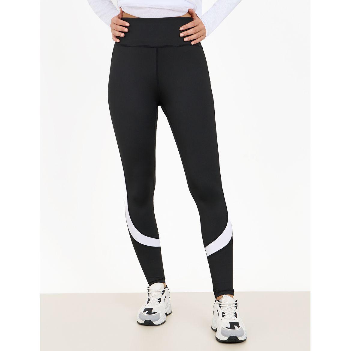 Styli Active Multi Mesh Panel Detail Top & Colourblock Legging Set-women-clothing-sportswearandactivewear-trackpantsandtracksuits-image-4