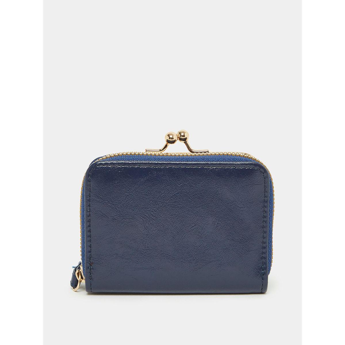 Styli All Over Zip Wallet with Kiss Lock Coin Purse and Hand Strap-women-bagsandwallets-wallets-image-3