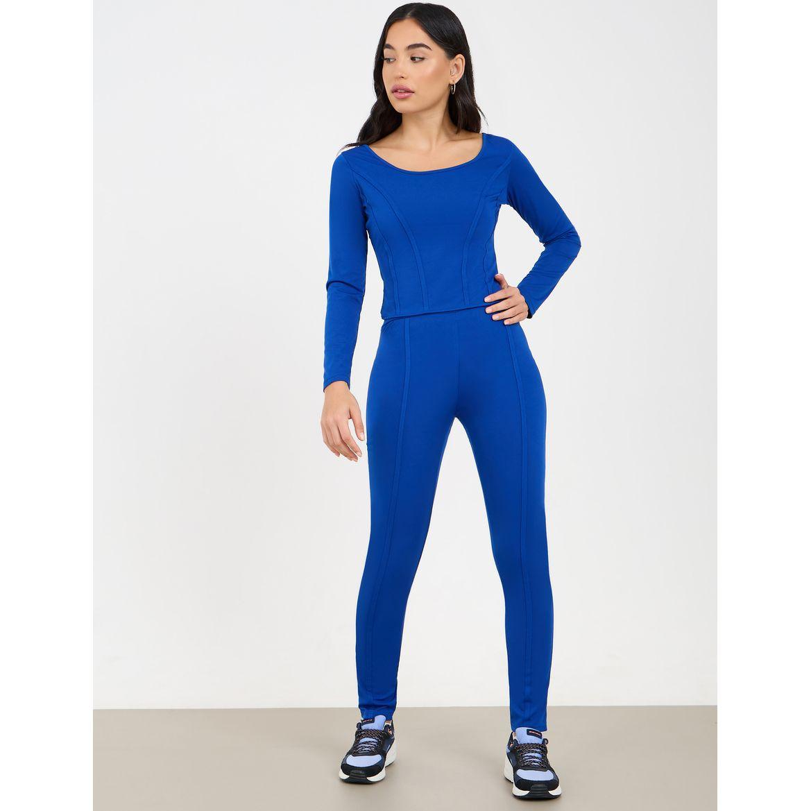 Styli Active Binding Corset Effect Top & Leggings Set-women-clothing-sportswearandactivewear-trackpantsandtracksuits-image-2