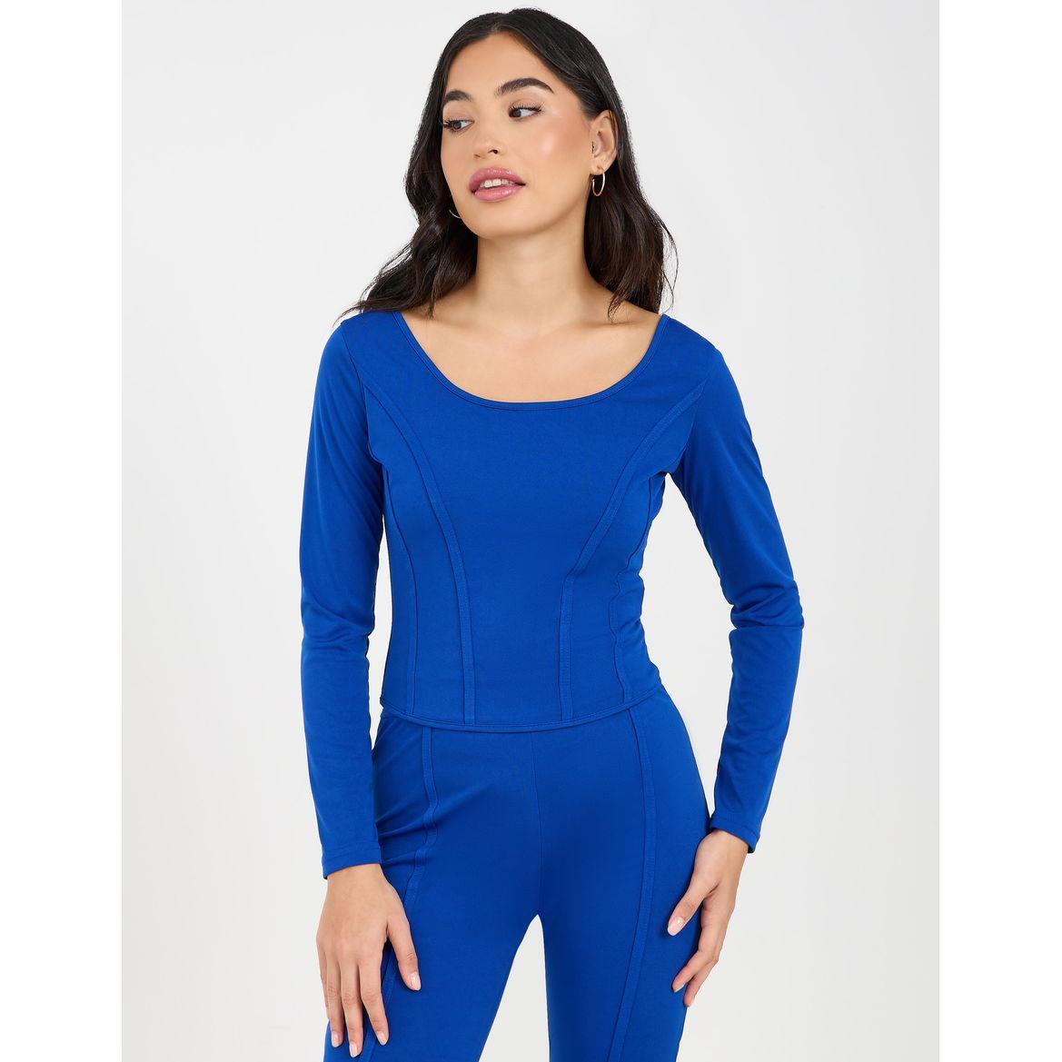 Styli Active Binding Corset Effect Top & Leggings Set-women-clothing-sportswearandactivewear-trackpantsandtracksuits-image-3