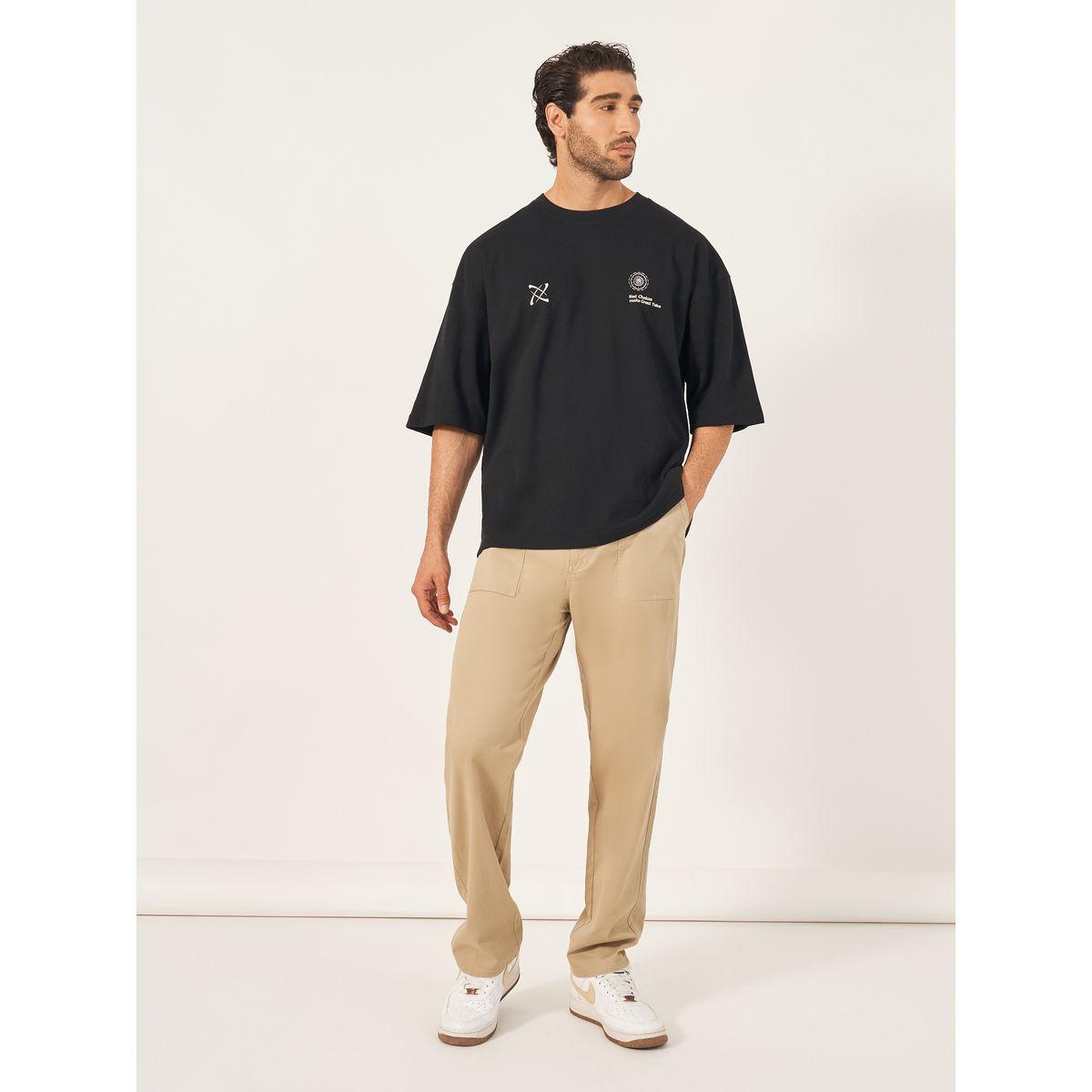 Styli Front and Back Graphic Print Interlock Boxy T-Shirt-men-clothing-tshirtsandpolos-tshirts-image-3