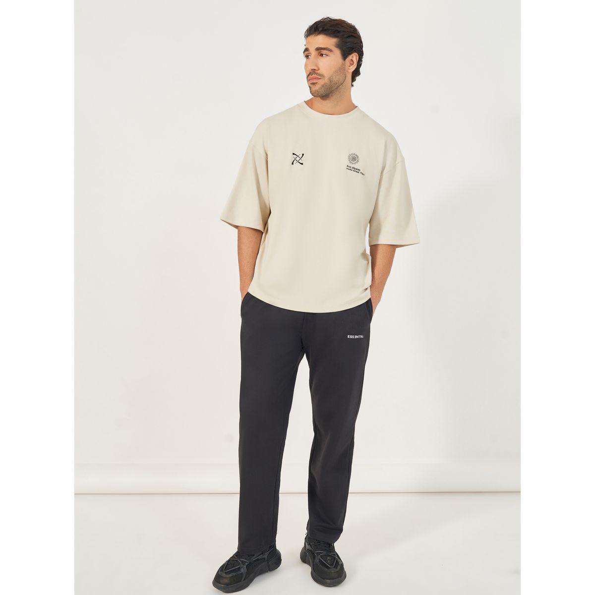 Styli Front & Back Graphic Print Interlock Boxy T-Shirt-men-clothing-tshirtsandpolos-tshirts-image-2
