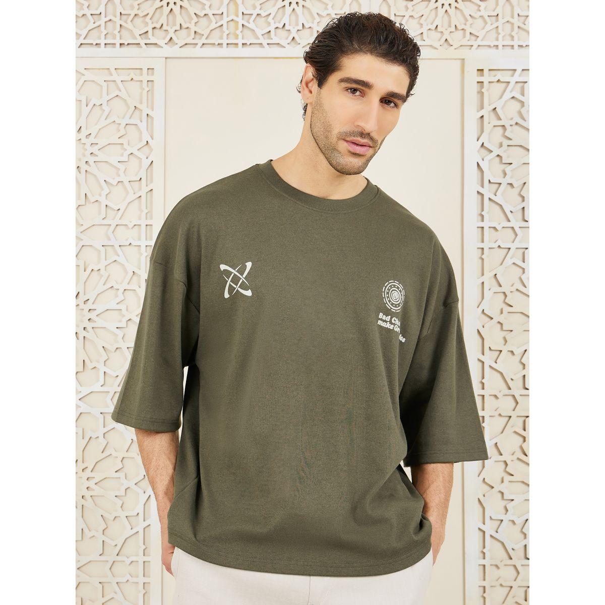 Styli Front & Back Graphic Print Interlock Boxy T-Shirt-men-clothing-tshirtsandpolos-tshirts-image-1