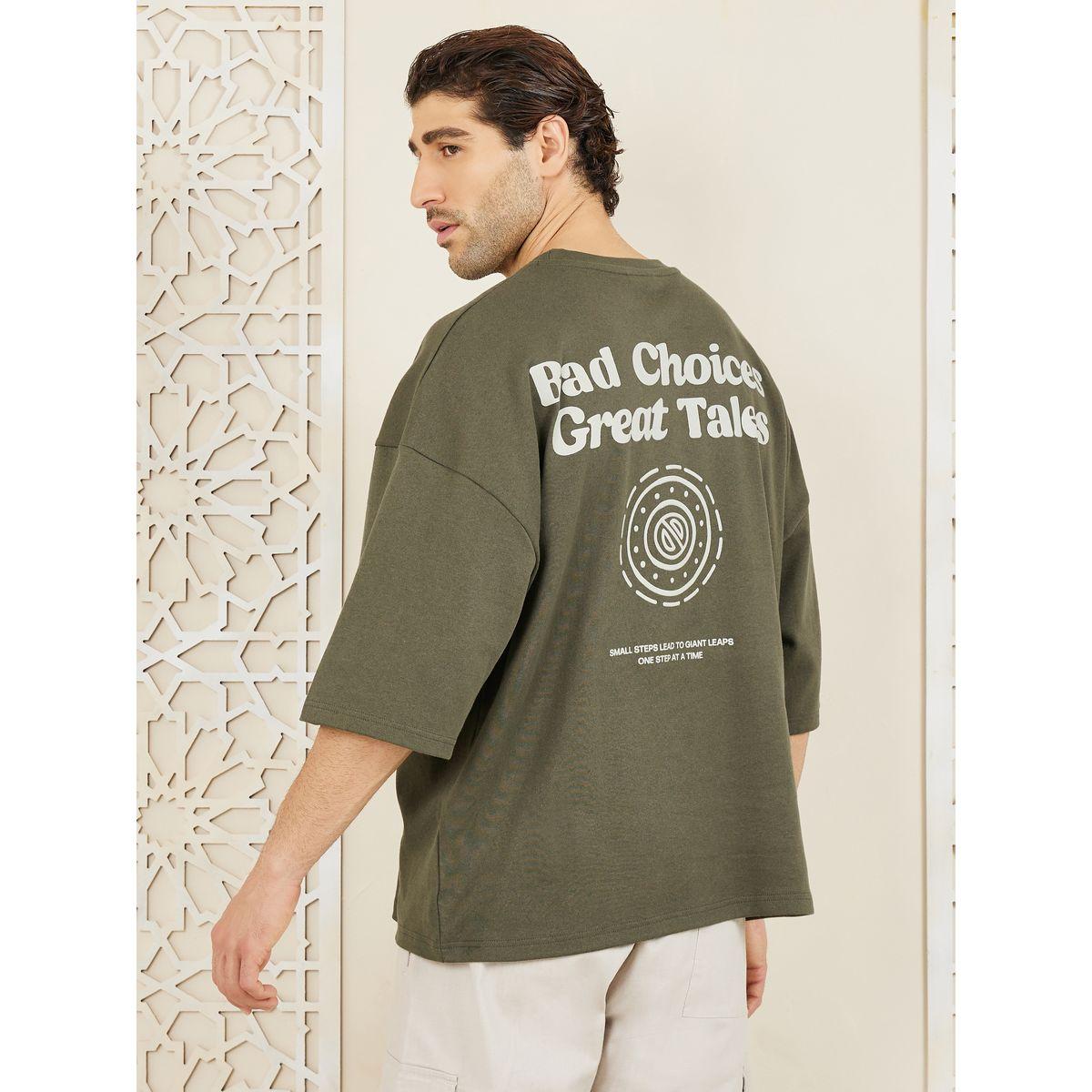 Styli Front & Back Graphic Print Interlock Boxy T-Shirt-men-clothing-tshirtsandpolos-tshirts-image-5