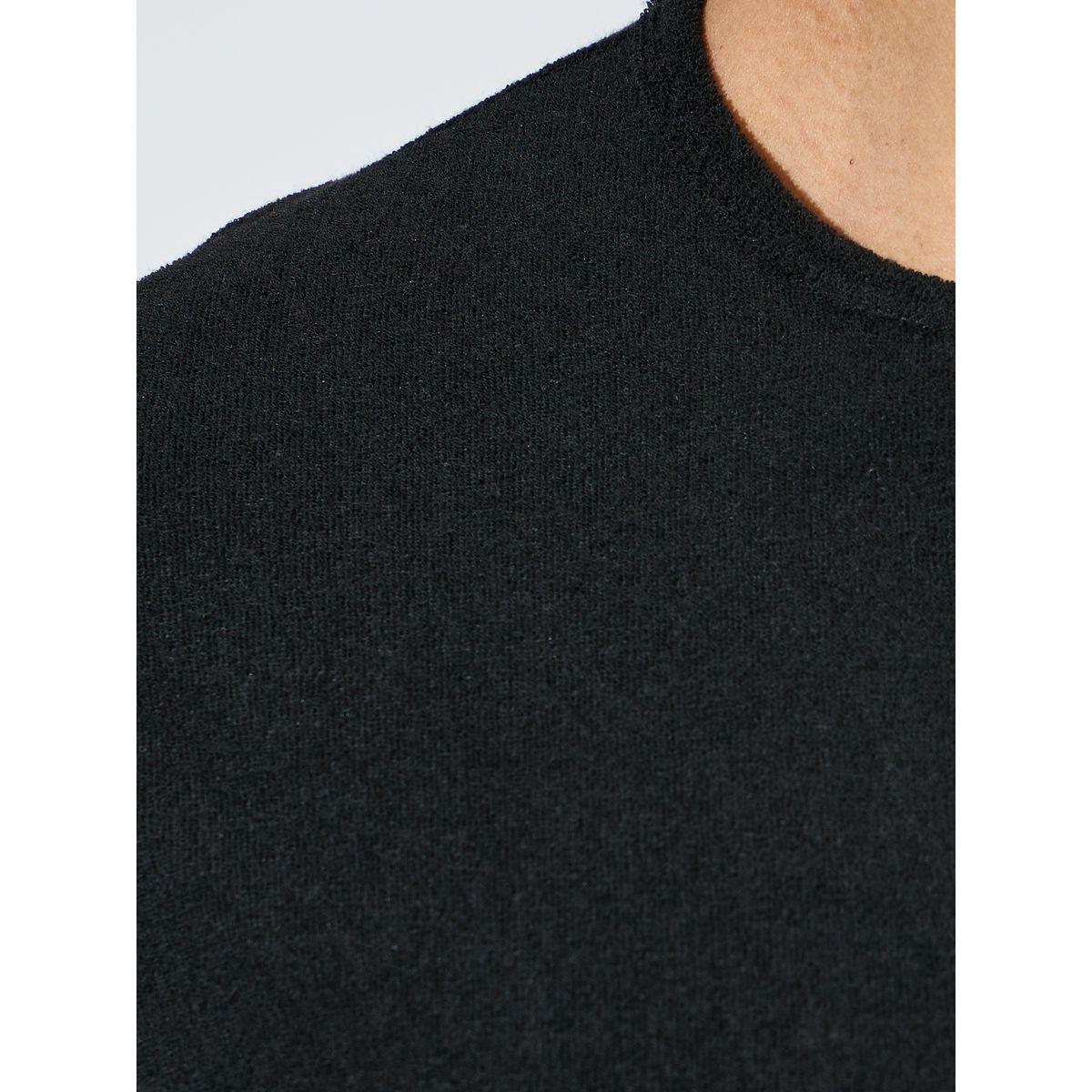 Styli Unwind Towel Knit Round Neck T-Shirt & Shorts Set-men-clothing-nightwear-sets-image-3