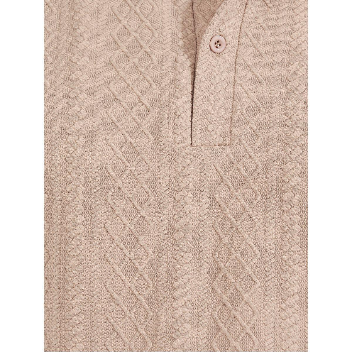 Styli Premium Cable Textured Knit Revere Collar Oversized Polo-men-clothing-tshirtsandpolos-polos-image-3