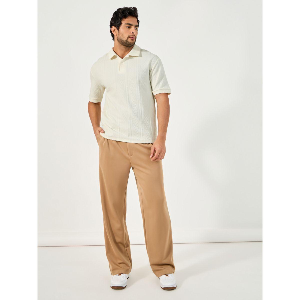 Styli Premium Cable Textured Knit Revere Collar Oversized Polo-men-clothing-tshirtsandpolos-polos-image-2