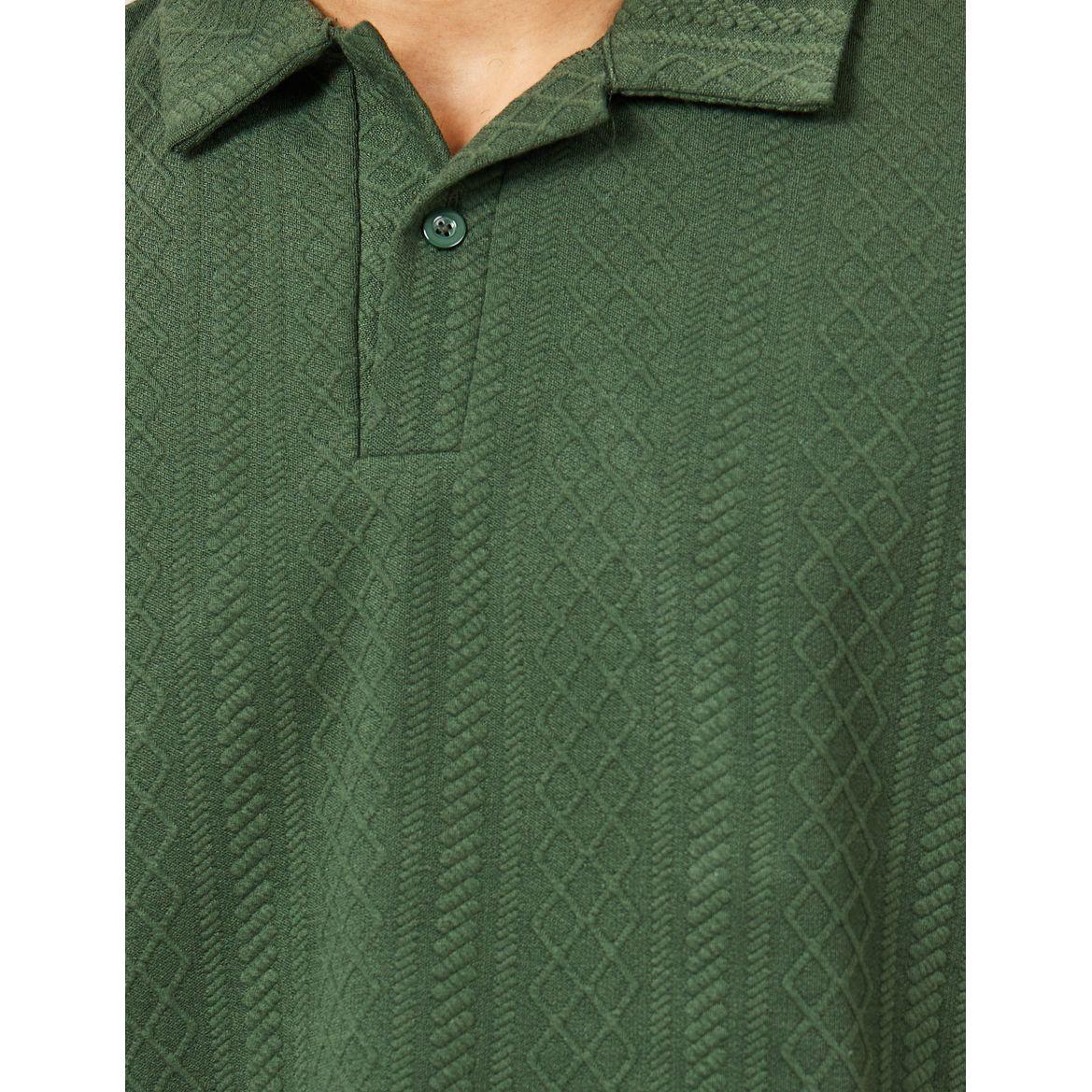 Styli Premium Cable Textured Knit Revere Collar Oversized Polo-men-clothing-tshirtsandpolos-polos-image-3