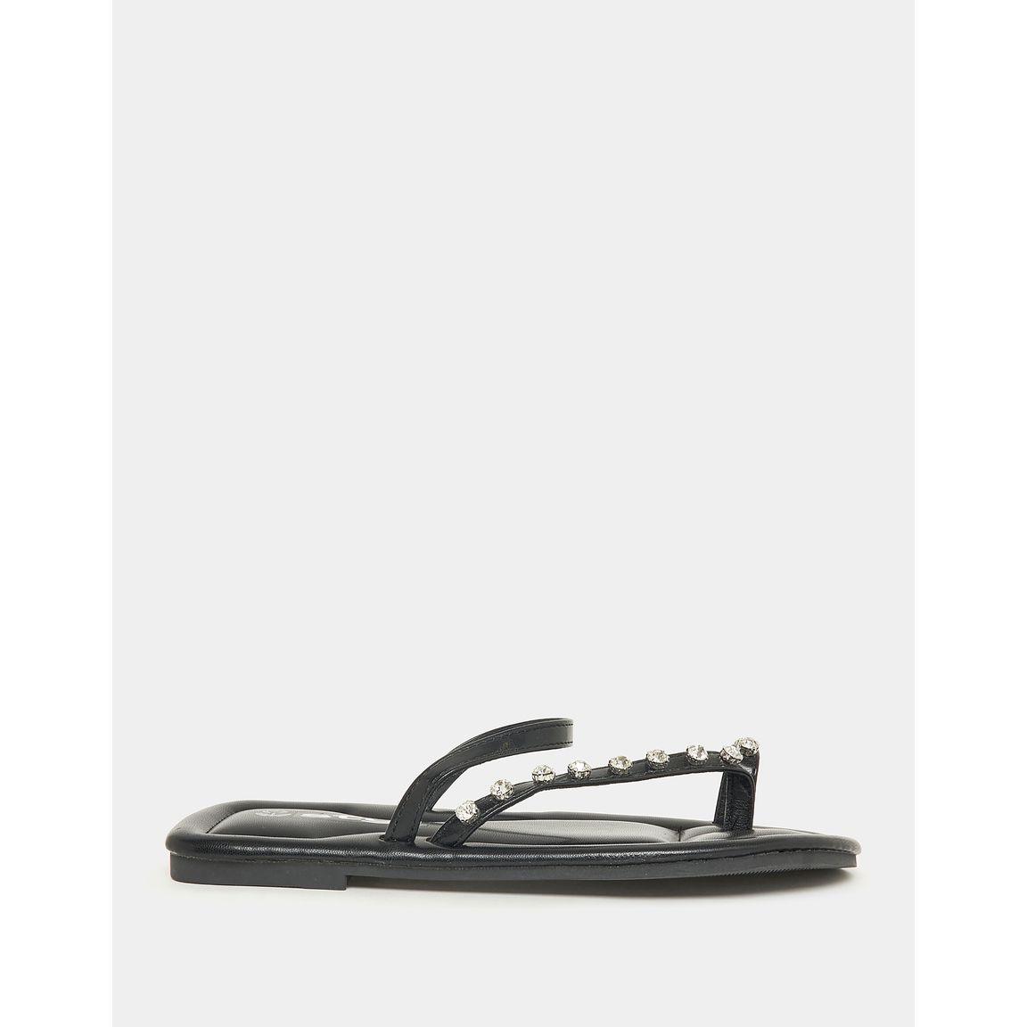 صندل فلات بسير منمق بالأحجار-women-shoes-sandals-flats-image-6