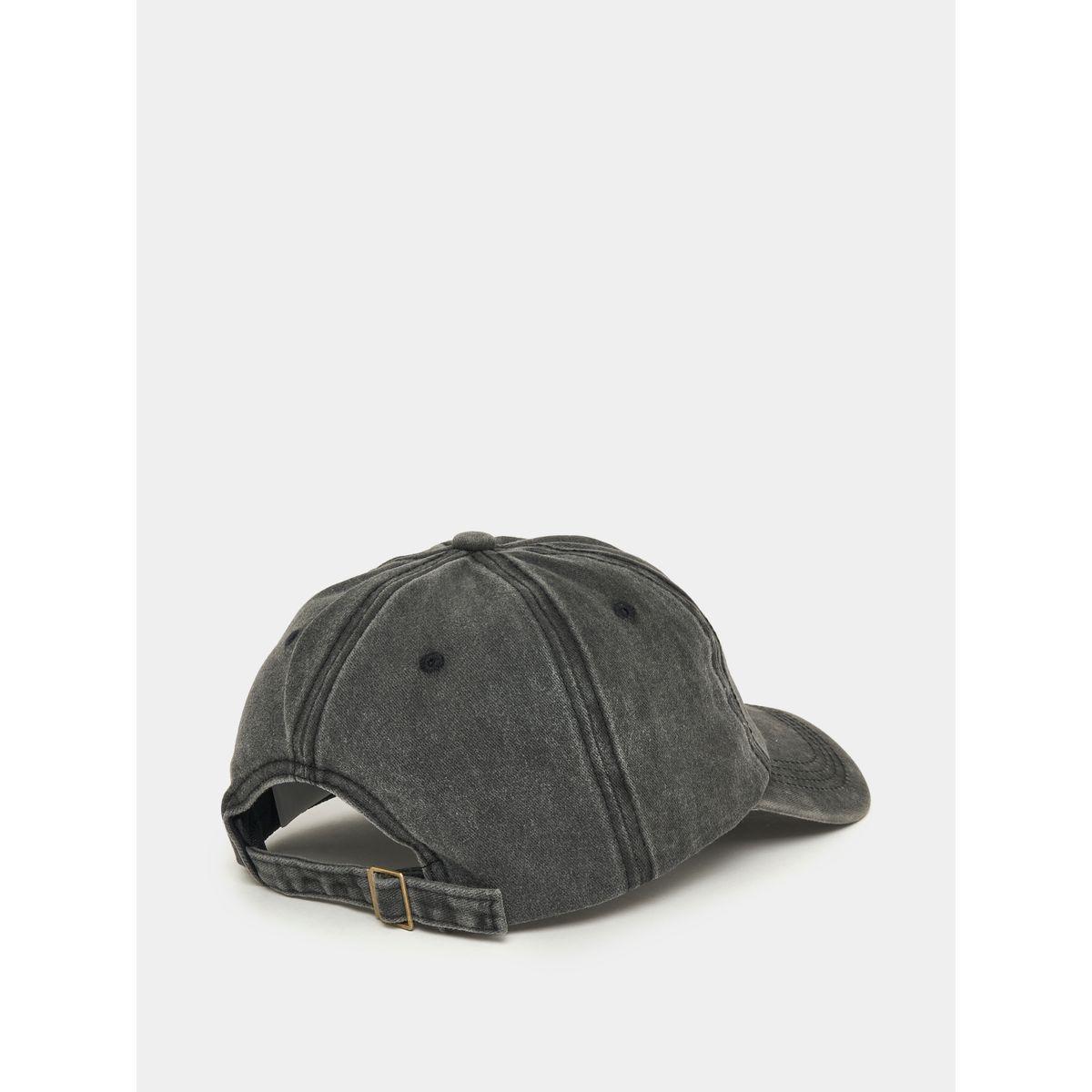 Styli Embroidered Los Angeless Denim Baseball Cap-men-caps-image-3
